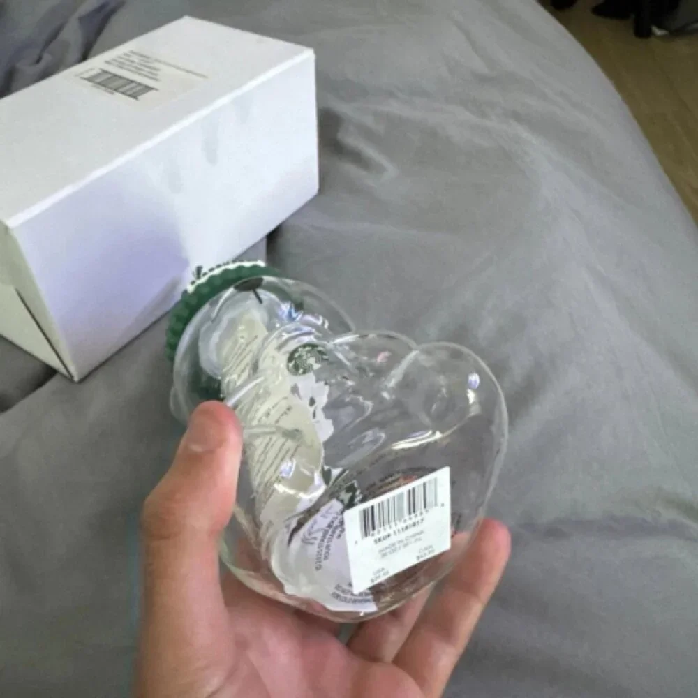 BRAND NEW Starbucks Bearista Bear Glass Cold Cup - Picture 3 of 3